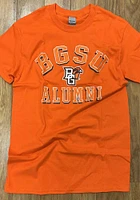 Bowling Green Falcons Orange Alumni Short Sleeve T Shirt