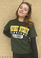 Wayne State Warriors Alumni Short Sleeve T Shirt