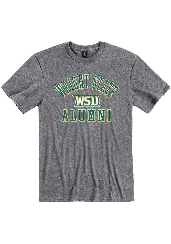 Wright State Raiders Grey Alumni Short Sleeve T Shirt