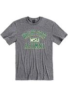 Wright State Raiders Grey Alumni Short Sleeve T Shirt