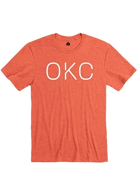 Rally Oklahoma City Orange Disconnected Short Sleeve T Shirt