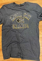 Emporia State Hornets Charcoal Grandpa Number One Short Sleeve T Shirt