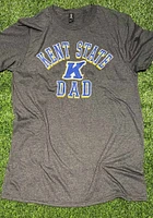 Kent State Golden Flashes Charcoal Dad Number One Short Sleeve T Shirt