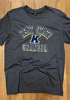 Kent State Golden Flashes Charcoal Grandpa Number One Short Sleeve T Shirt