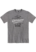 Oklahoma Graphite Either You Love Short Sleeve Fashion T Shirt