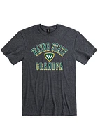 Wayne State Warriors Charcoal Grandpa Number One Short Sleeve T Shirt