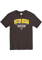 Western Michigan Broncos Brown Grandpa Pill Short Sleeve T Shirt