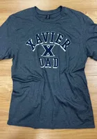 Xavier Musketeers Charcoal Dad Number One Short Sleeve T Shirt