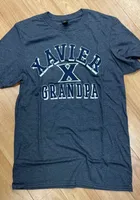 Xavier Musketeers Grey Grandpa Number One Short Sleeve T Shirt