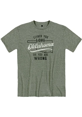 Oklahoma Olive Either You Love Short Sleeve Fashion T Shirt