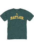 Baylor Bears Green Logo Arch Short Sleeve T Shirt
