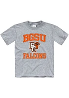 Bowling Green Falcons Youth Grey No 1 Short Sleeve T-Shirt