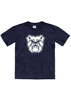 Butler Bulldogs Youth Navy Blue Primary Logo Short Sleeve T-Shirt