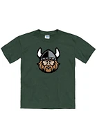 Cleveland State Vikings Youth Green Primary Logo Short Sleeve T-Shirt