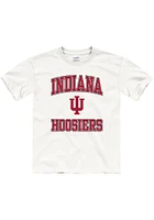 Indiana Hoosiers Youth White No 1 Short Sleeve T-Shirt