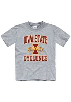 Iowa State Cyclones Youth Grey No 1 Short Sleeve T-Shirt