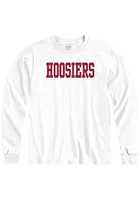 Indiana Hoosiers White Arch Hoosier Long Sleeve T Shirt