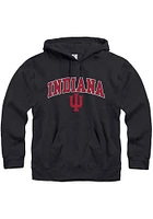 Indiana Hoosiers Mens Arch Mascot Long Sleeve Hoodie