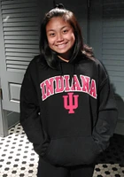 Indiana Hoosiers Mens Arch Mascot Long Sleeve Hoodie
