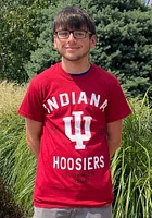 Indiana Hoosiers Crimson Throwback Short Sleeve T Shirt
