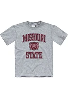 Missouri State Bears Youth Grey No 1 Short Sleeve T-Shirt