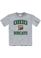 Ohio Bobcats Youth Grey No 1 Short Sleeve T-Shirt