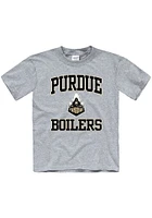 Purdue Boilermakers Youth Grey No 1 Design Short Sleeve T-Shirt