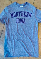 Northern Iowa Panthers Purple Arch Name Short Sleeve Fashion T Shirt
