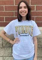 Purdue Boilermakers Ash University Short Sleeve T Shirt