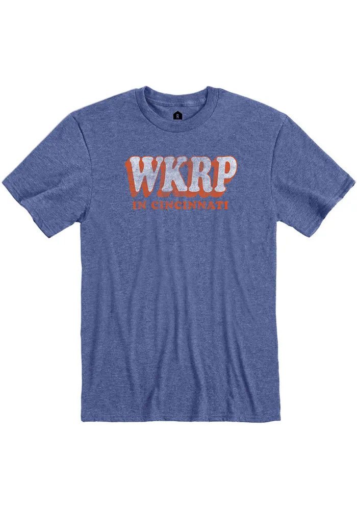 Cincinnati Blue WKRP Short Sleeve Fashion T Shirt