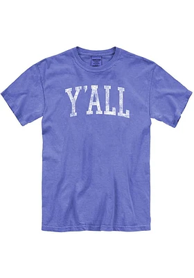 RALLY Blue Yall Short Sleeve T Shirt
