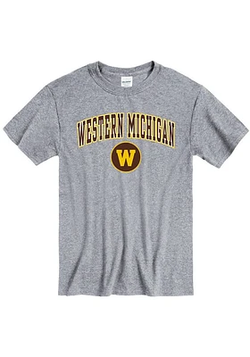Western Michigan Broncos Arch Mascot Short Sleeve T Shirt