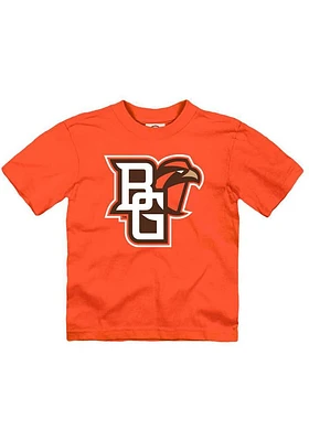 Bowling Green Falcons Toddler Orange Primary Logo Short Sleeve T-Shirt