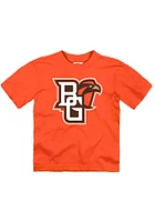 Bowling Green Falcons Toddler Orange Primary Logo Short Sleeve T-Shirt