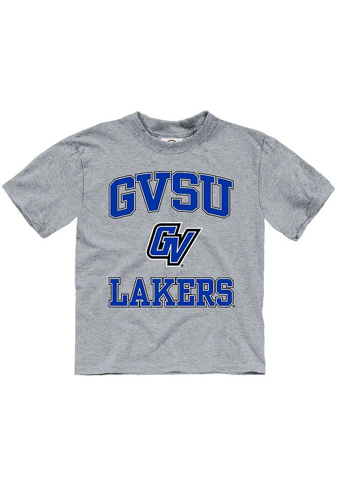Grand Valley State Lakers Toddler Grey No 1 Short Sleeve T-Shirt