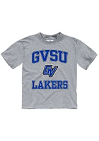 Grand Valley State Lakers Toddler Grey No 1 Short Sleeve T-Shirt