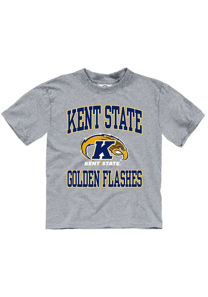 Kent State Golden Flashes Toddler Grey No 1 Short Sleeve T-Shirt