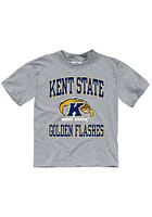 Kent State Golden Flashes Toddler Grey No 1 Short Sleeve T-Shirt