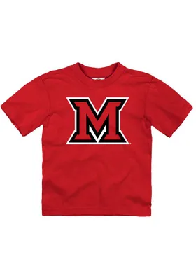 Miami RedHawks Toddler Red Primary Logo Short Sleeve T-Shirt