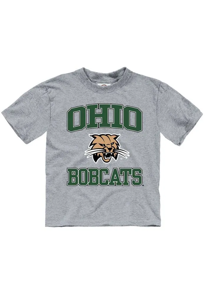 Ohio Bobcats Toddler Grey No 1 Short Sleeve T-Shirt