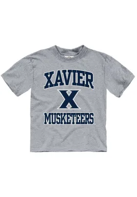 Xavier Musketeers Toddler Grey No 1 Short Sleeve T-Shirt