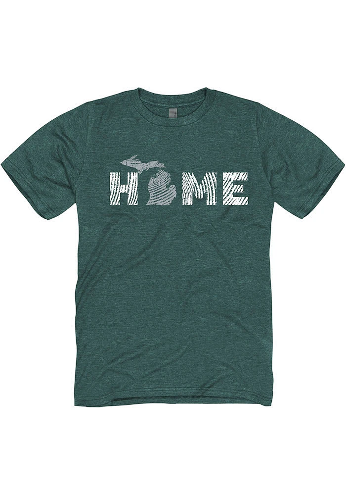 Michigan Green Home Short Sleeve Fashion T Shirt