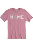 Michigan Pink Home Short Sleeve T Shirt