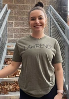 Rally Lawrence Olive Disconnected Short Sleeve Fashion T Shirt