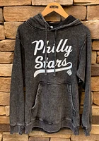 Rally Philadelphia Stars Mens Black Club Script Fashion Hood