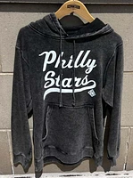Rally Philadelphia Stars Mens Black Club Script Fashion Hood