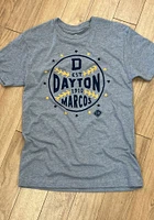 Rally Dayton Marcos Grey Star Ball Short Sleeve Fashion T Shirt