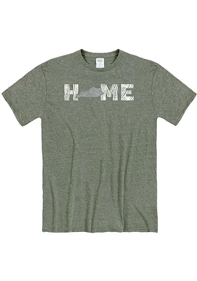 Rally Kentucky Olive Wood Grain Home Short Sleeve Fashion T Shirt