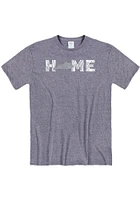 Rally Kentucky Navy Blue Wood Grain Home Short Sleeve Fashion T Shirt
