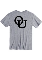 Oakland University Golden Grizzlies Grey Rally Loud Design Short Sleeve T Shirt